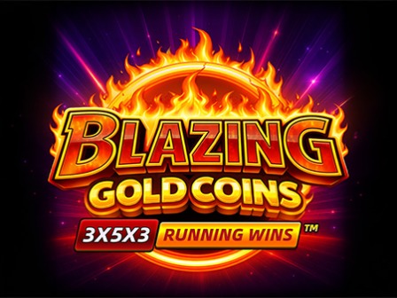 Blazing Gold Coins RUNNING WINS