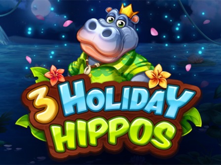 3 Holiday Hippos